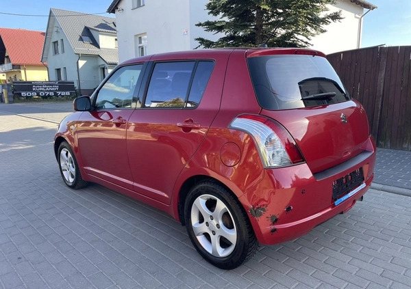 Suzuki Swift cena 13900 przebieg: 153000, rok produkcji 2007 z Chodecz małe 407